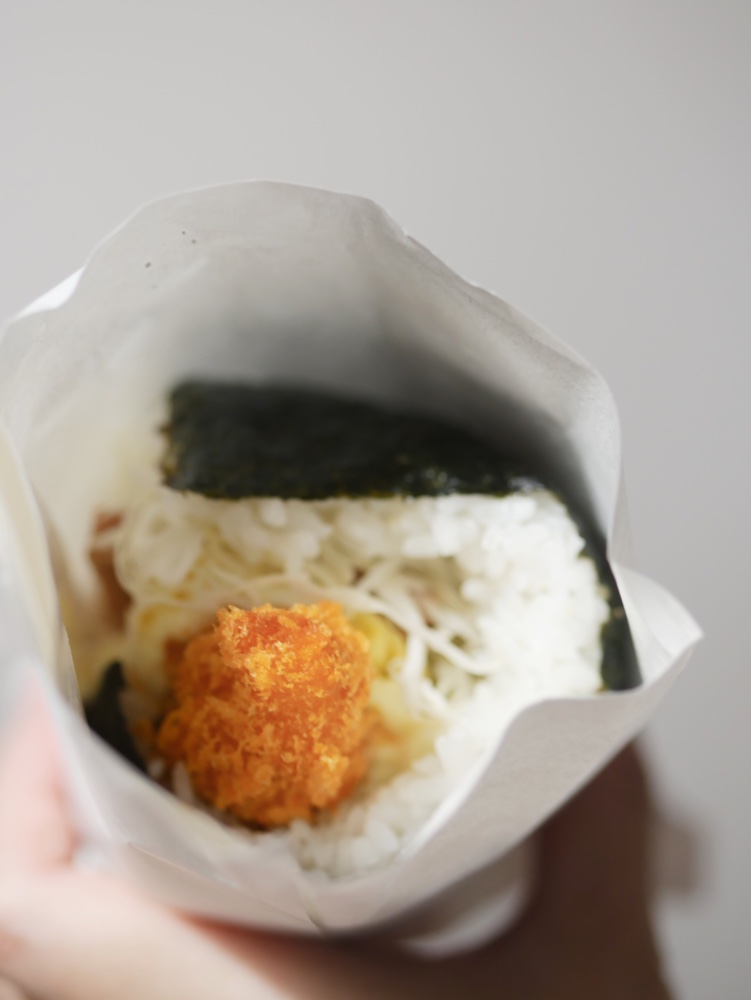 炸蝦天婦羅塔塔醬握飯糰
