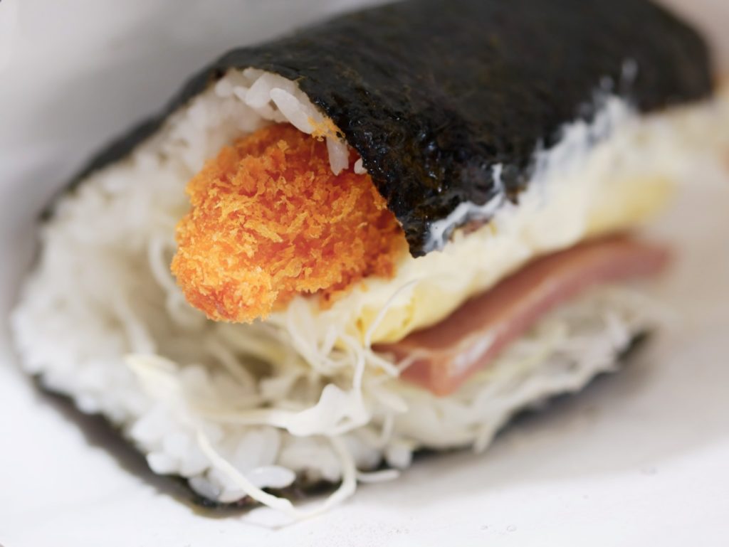 炸蝦天婦羅塔塔醬握飯糰