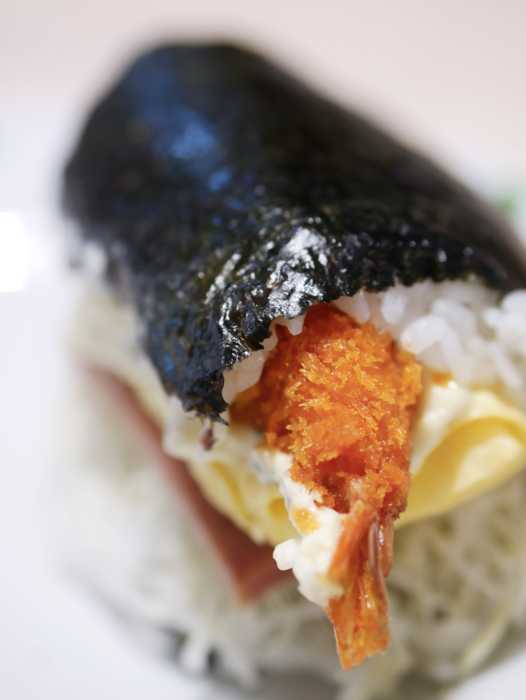 炸蝦天婦羅塔塔醬握飯糰