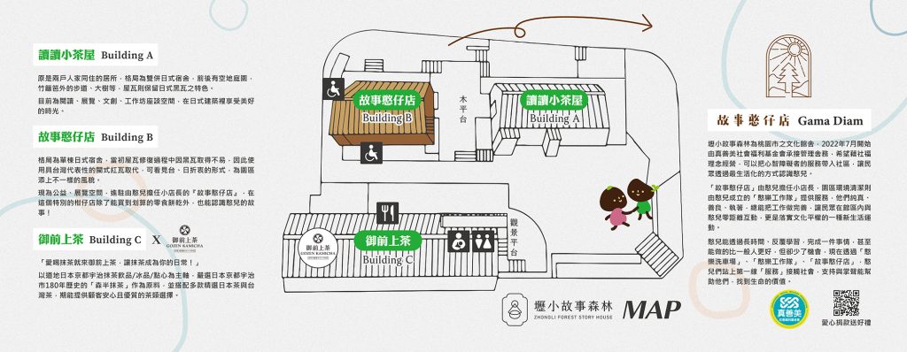 壢小故事森林 地圖與商家